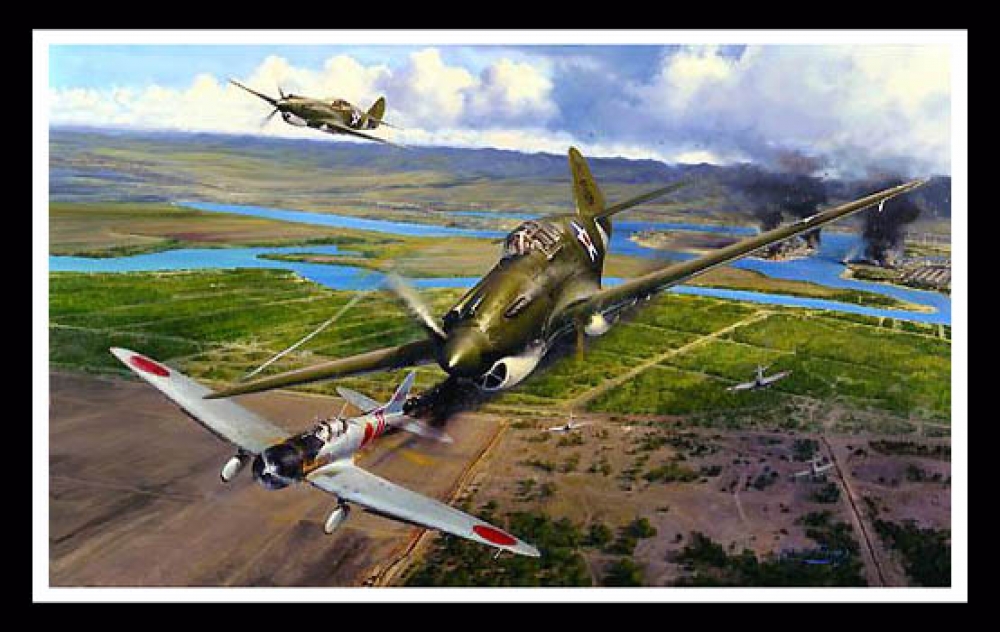 America Strikes Back ~ Robert Taylor | Beacon Light Aviation Art